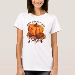 Happy Pumpkin Spice Season – Cozy Autumn Vibes T-Shirt