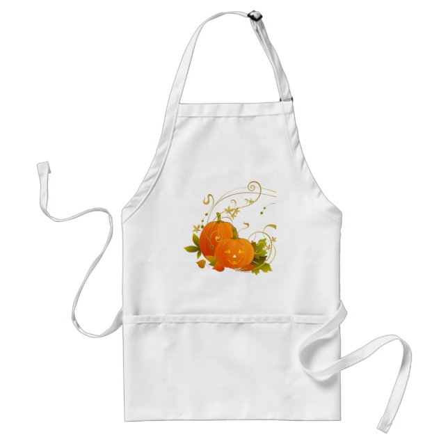 Happy Pumpkins Apron (Front)