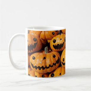 Happy Pumpkins Halloween Fall Season Coffee Mug