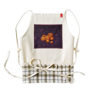 Happy Pumpkins Zazzle HEART Apron