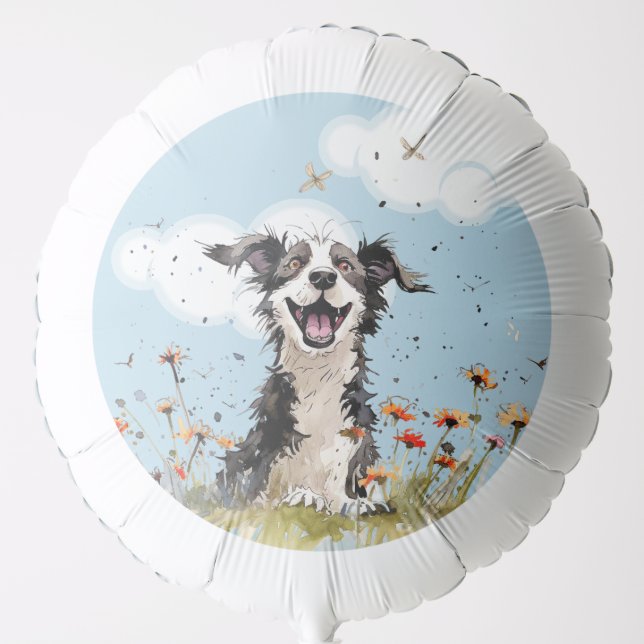 Happy Pup Balloon (Front)