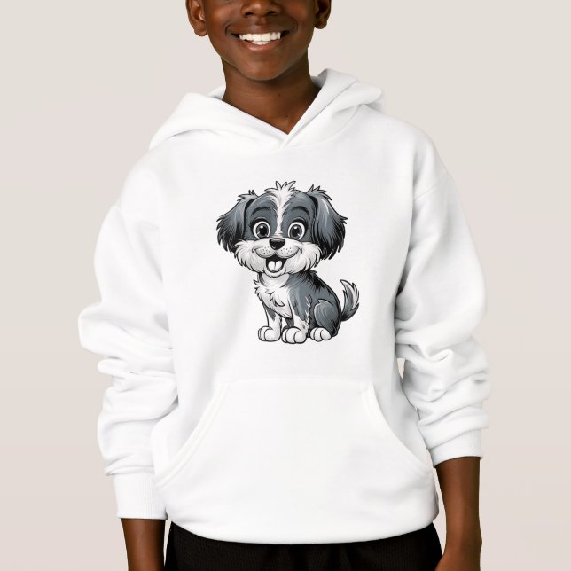 Happy Pup Hoodie (Front)