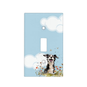 Happy Pup Light Switch Cover