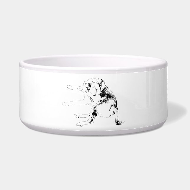 Happy Pup Meal Bowl (Front)