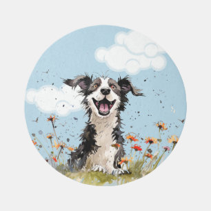 Happy Pup Outdoor Rug