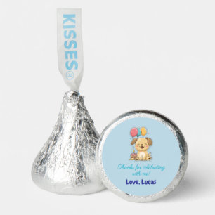 Happy Puppy, Boy, Let's Pawty, 1st Birthday Hershey®'s Kisses®