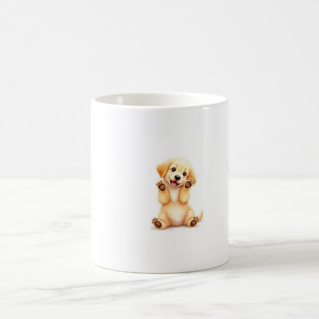 Happy Puppy Coffee Bliss Mug (Center)