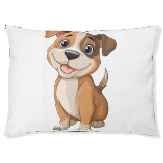 Happy Puppy Dog Cushion