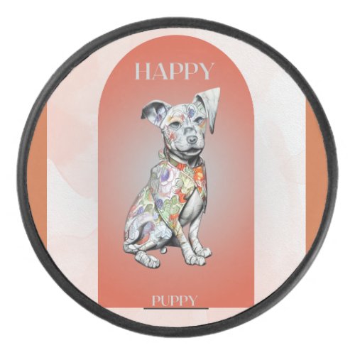 Happy puppy _ Dog owners design _Puppies Lovers By Hockey Puck