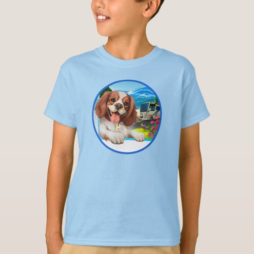 Happy Puppy Kids T_Shirt