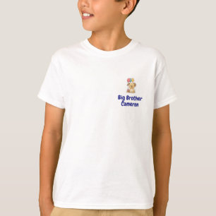 Happy Puppy, Let's Pawty, 1st Birthday, Brother T-Shirt