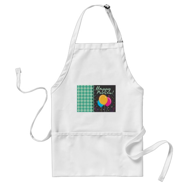 happy purim adult apron (Front)