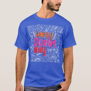Happy Purim Day Costume Jewish Holliday Cool T-Shirt