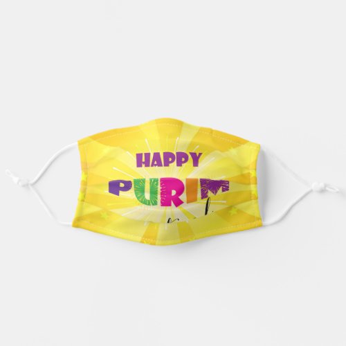 Happy Purim Festival Kids Party Gifts Basket Adult Cloth Face Mask