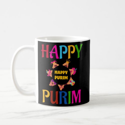 Happy Purim Jewish Hamantaschen Coffee Mug