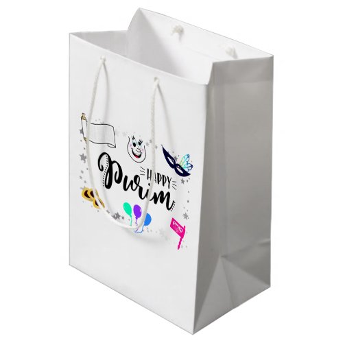 Happy Purim Medium Gift Bag