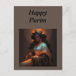 Happy Purim Postcard