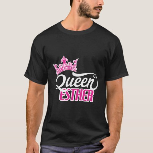 Happy Purim Queen Esther Hebrew Jewish T_Shirt