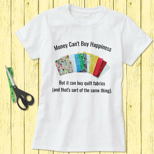 Happy Quilter's Humor T-Shirt