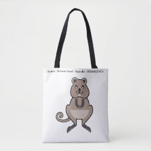 Happy QUOKKA - Australia - Nature - Tote Bag