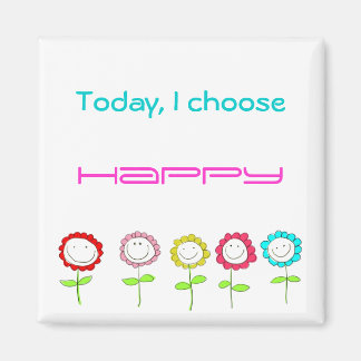 Happy Quote Magnet