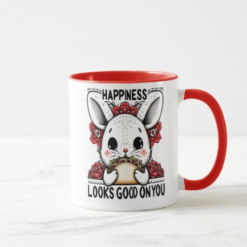 Happy Rabbit happiness looks good on you Mug