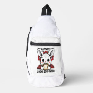Happy Rabbit happiness looks good on you Sling Bag
