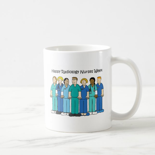 Happy Radiology Nurses Week Coffee Mug (Right)