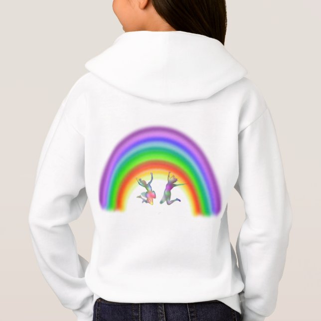 Happy Rainbow Friends Hoodie (Back)
