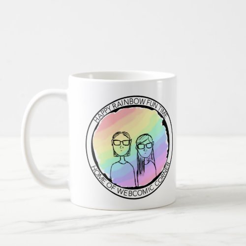 Happy Rainbow Fun Time Mug