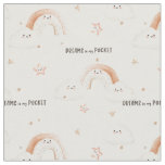 Happy rainbow - good mood vibes  fabric