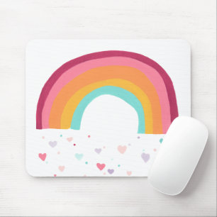 Happy Rainbow Magic Mouse Pad