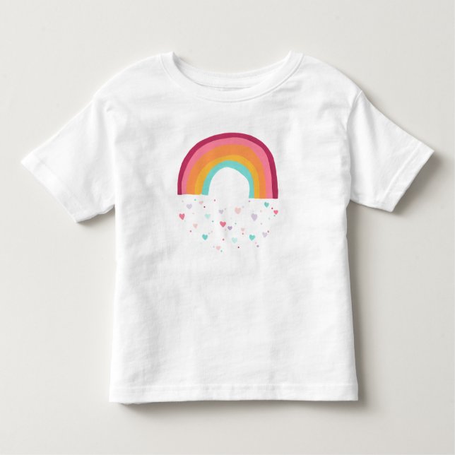 Happy Rainbow Magic Toddler T-shirt (Front)