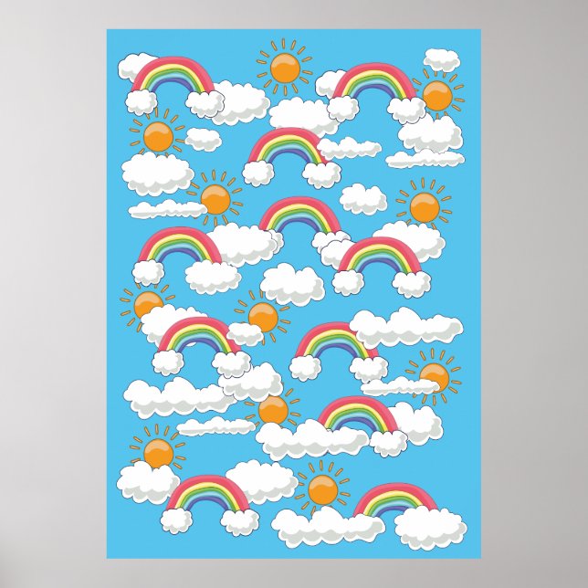 Happy Rainbow Poster (Front)