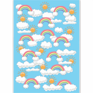Happy Rainbow Sticker
