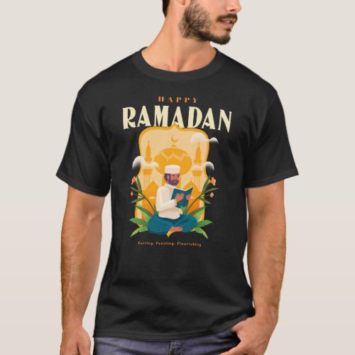 Happy Ramadan 2024 Ramadan Mubarak Iftar T_Shirt