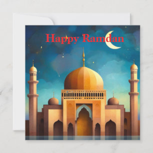 Happy Ramadan Greeting Card