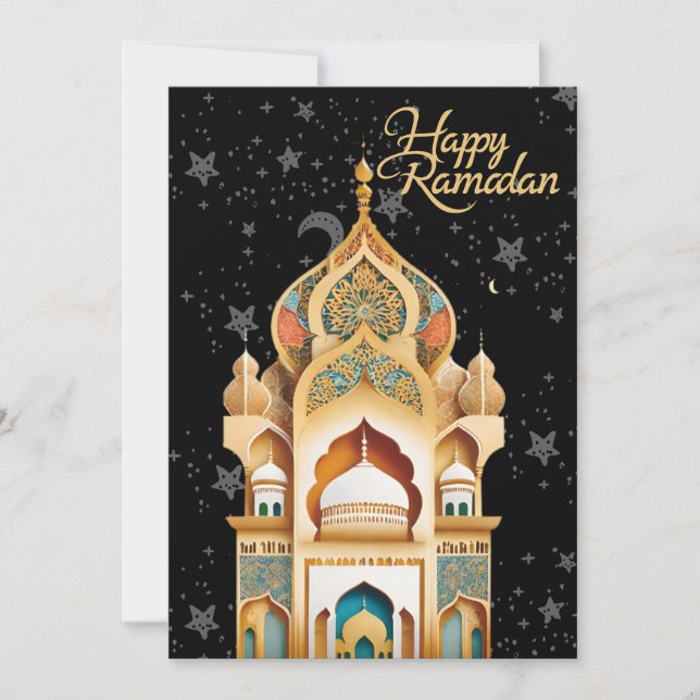 happy Ramadan Holiday Card (Front)