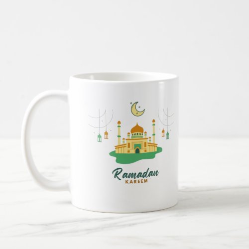 Happy Ramadan Kareem And Eid Mubarak 2022  Coffee Mug