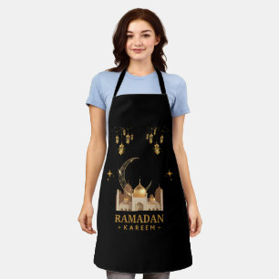 Happy Ramadan Kareem -Eid Mubarak Greetings Apron