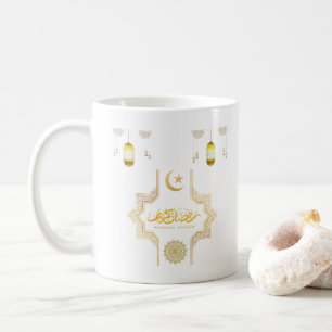 Happy Ramadan Kareem -Eid Mubarak Wishes Holiday Coffee Mug