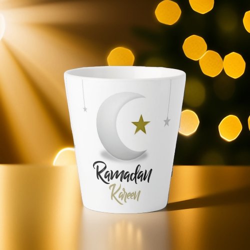  Happy Ramadan Kareem Latte Mug