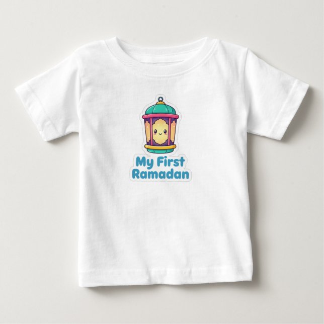 Happy Ramadan Lantern Kids T-Shirt (Front)