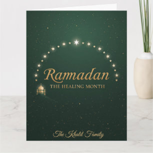 Happy Ramadan Mubarak Ramadan Kareem Muslim Card