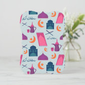 Happy Ramadan Pattern (Standing Front)