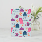 Happy Ramadan Pattern (Standing Front)