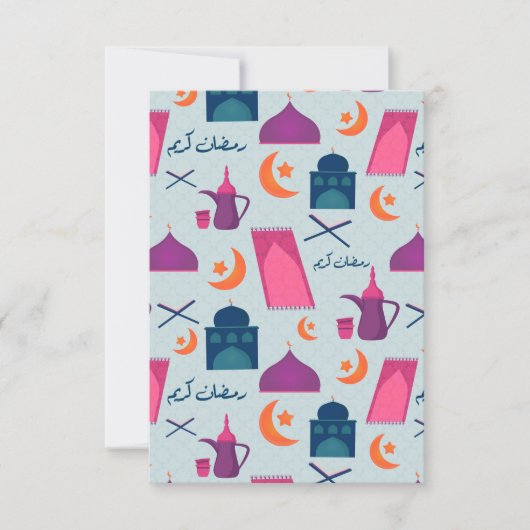 Happy Ramadan Pattern (Front)