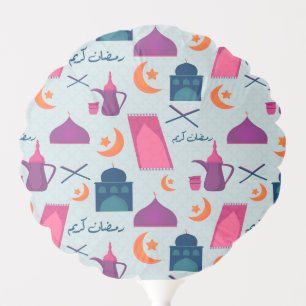 Happy Ramadan Pattern Balloon