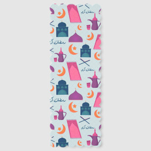 Happy Ramadan Pattern Bookmarks