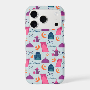 Happy Ramadan Pattern iPhone 17 Pro Case